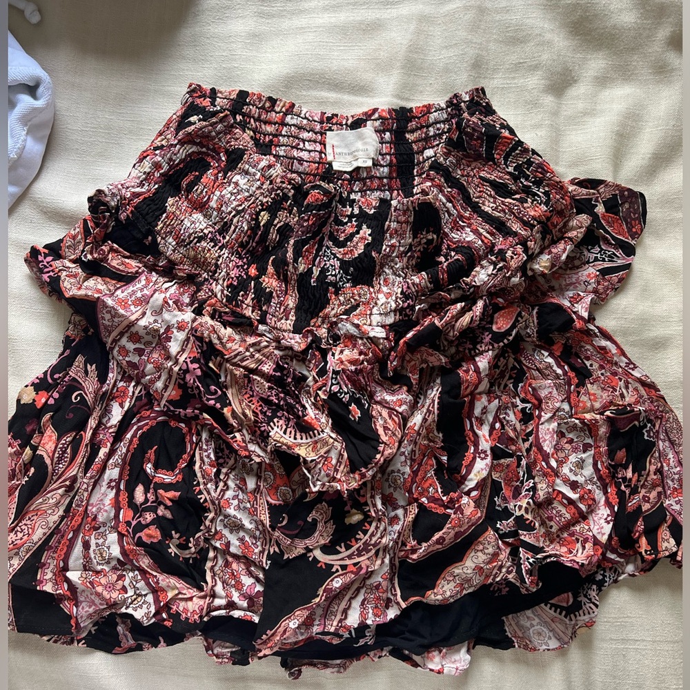 Anthropologie XS Floral Skirt!